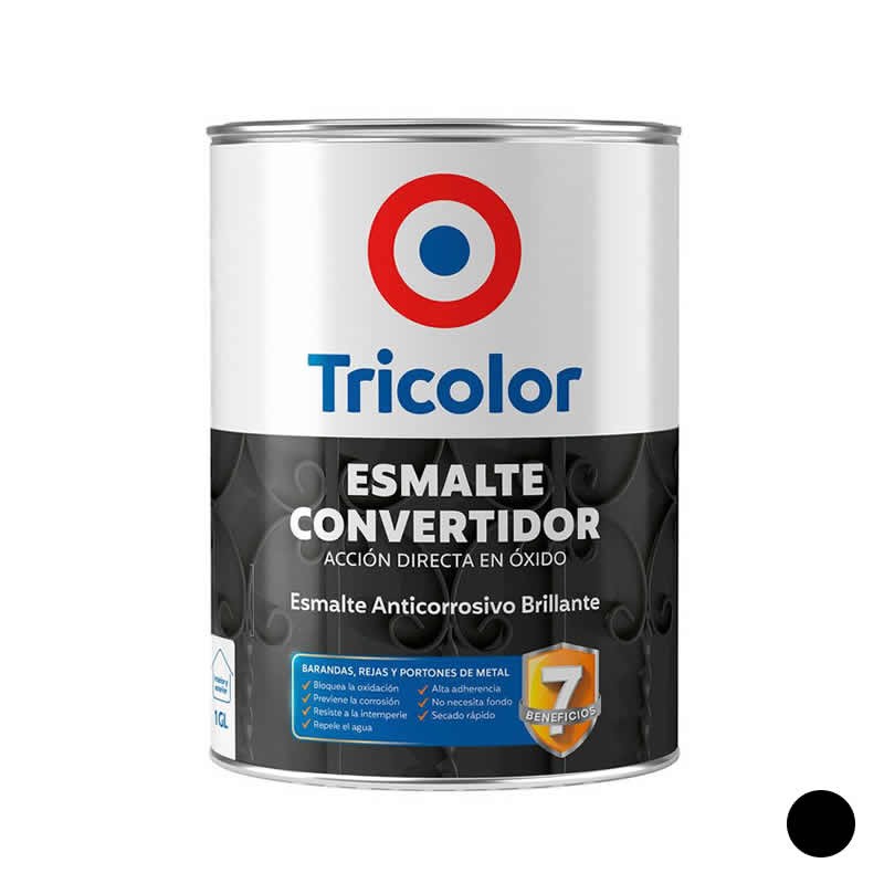 Galón Esmalte Convertidor 7 Beneficios negro
