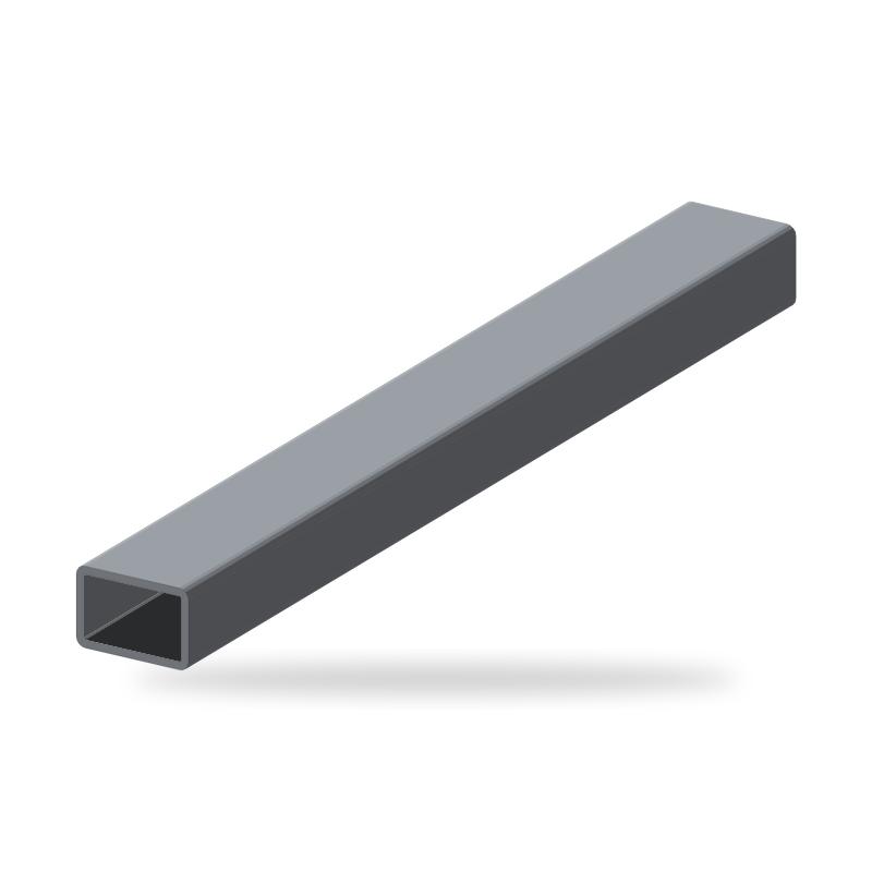 Perfil Rectangular 20x30x2mm
